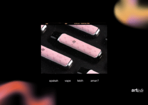 gambar vape lebih aman dari rokok