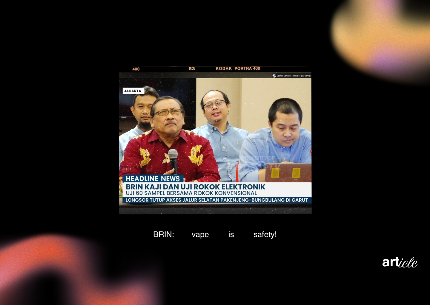 apakah vape aman? ini hasil riset BRIN