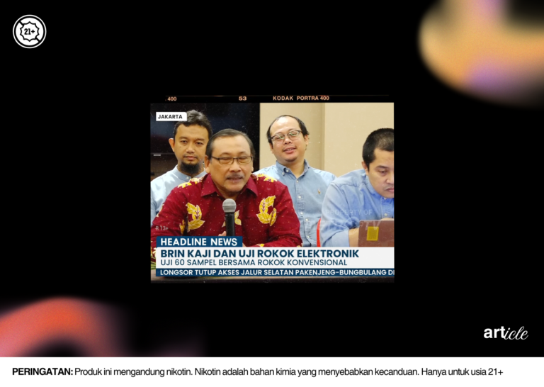 apakah vape aman? ini hasil riset BRIN
