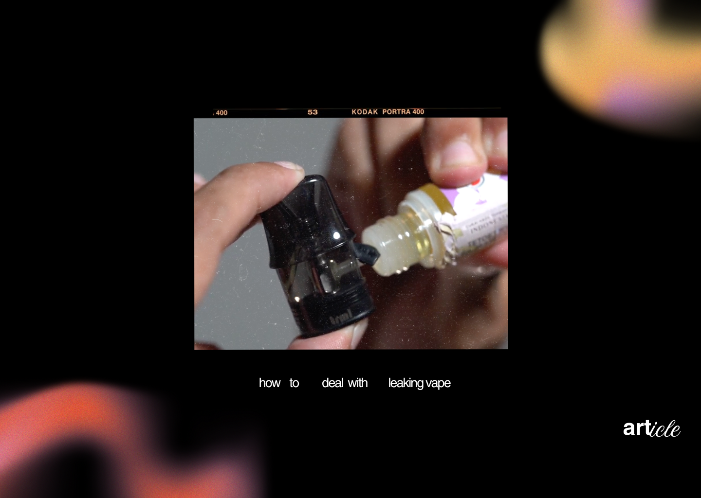 cara mengatasi vape bocor